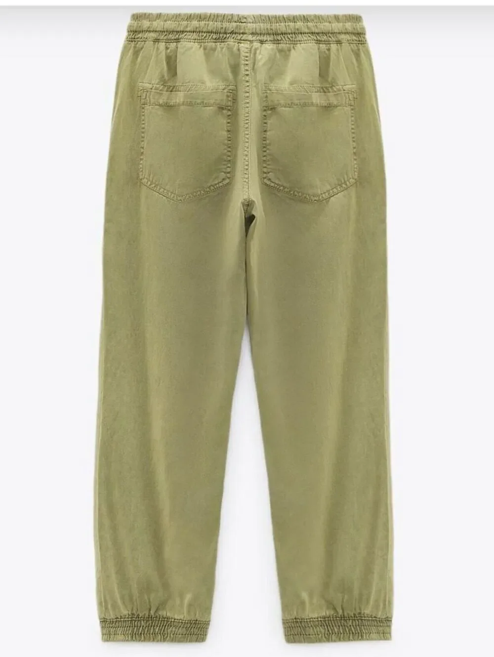 ZARA Lyocell-Linen Blend Pants (S)